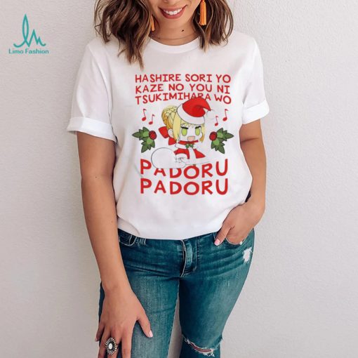 Padoru Padoru Text Merry Christmas Everyone Shirt