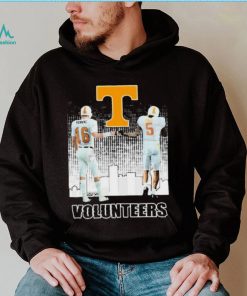 Payton Manning And Hendon Hooker Tennessee Volunteers College Football Signatures Shirt