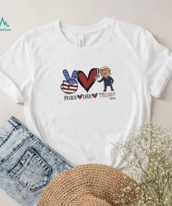 Peace Love Trump 2024 T Shirt