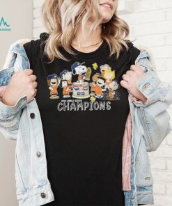 Peanuts Characters Houston Astros World Series Champions 2022 Shirt
