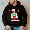 Santa Claus dabbing through the snow Christmas shirt