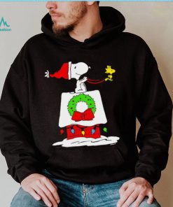 Peanuts Snoopy and Woodstock House Sleigh Christmas shirt