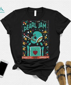 Pearl Jam Louisville, Sept 17 2022, Bourbon & Beyond KY shirt