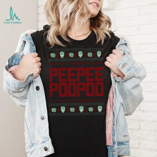 Peepeepoopoo tacky Ugly Christmas sweater t shirt