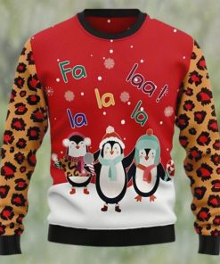 Penguin Christmas Song Cute Penguin Ugly Christmas Sweater