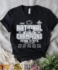 Penn State Wrestling 2022 NCAA Wrestling Champions T shirt