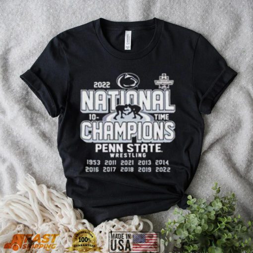Penn State Wrestling 2022 NCAA Wrestling Champions T shirt