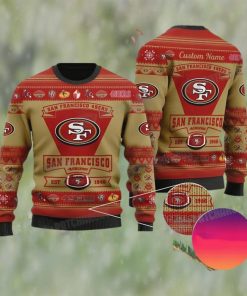 Personalized San Francisco NFL Est 1946 Ugly Christmas Sweater 49ers Gifts