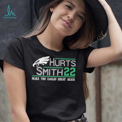 Philadelphia Eagles Jalen Hurts And DeVonta Smith 2022 Make The Eagles Great Again Shirt