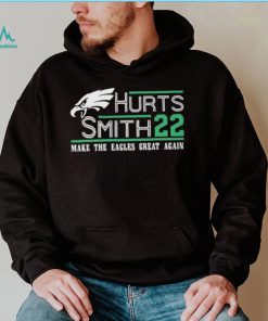 Philadelphia Eagles Jalen Hurts And DeVonta Smith 2022 Make The Eagles Great Again Shirt