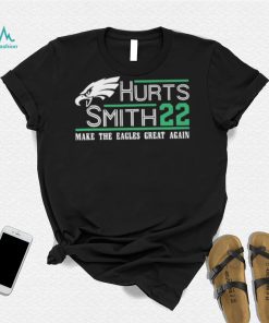 Philadelphia Eagles Jalen Hurts And DeVonta Smith 2022 Make The Eagles Great Again Shirt