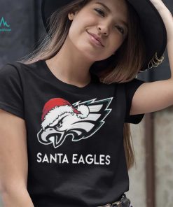 Philadelphia Eagles Santa Eagles NFL Logo Christmas Shirt