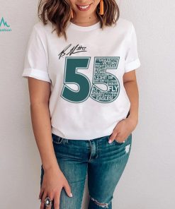 Philadelphia eagles radiothon 55 signature t shirt