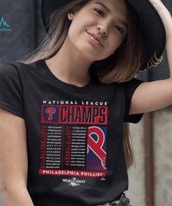 Phillies 2022 national league champions shirt