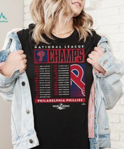 Phillies 2022 national league champions shirt