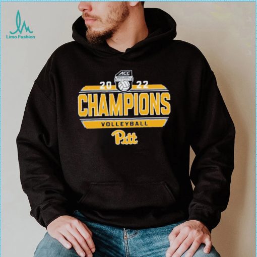 Pitt Panthers 2022 ACC Volleyball Regular Season Champions Locker Room T Shirt