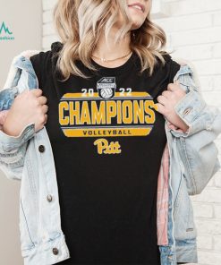 Pitt Panthers 2022 ACC Volleyball Regular Season Champions Locker Room T Shirt
