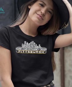 Pittsburgh Hockey Team All Time Legends, Pittsburgh City Skyline Shirt