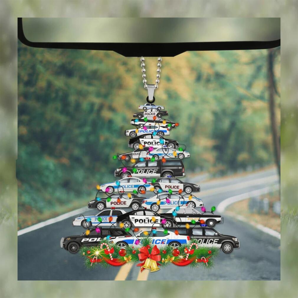 Police Cars Shaped Ornament Police Cars Shaped Ornament
