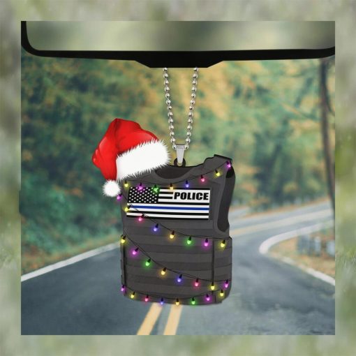 Police Shaped Ornament