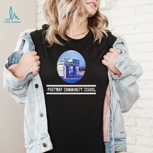 Portway community school t shirt