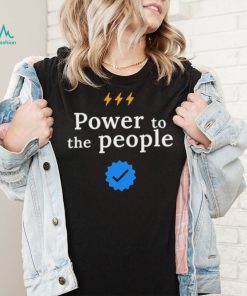 Power to the people – Twitter quotes T Shirt