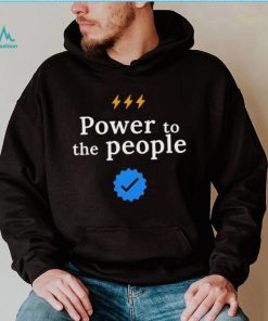 Power to the people – Twitter quotes T Shirt