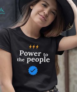 Power to the people – Twitter quotes T Shirt