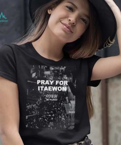 Pray for Itaewon Halloween Festival Korea 29.10.22 remember shirt