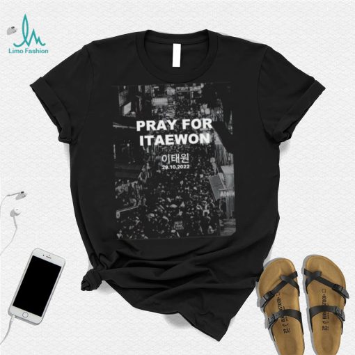 Pray for Itaewon Halloween Festival Korea 29.10.22 remember shirt