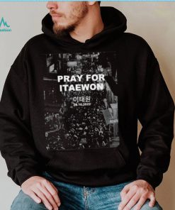 Pray for Itaewon Halloween Festival Korea 29.10.22 remember shirt