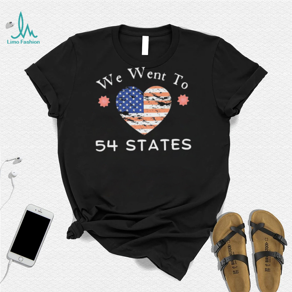 President Biden We’ve Been To 54 States Shirt