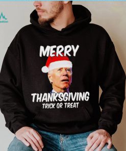 President Joe Biden Merry Thanksgiving trick or treat shirt