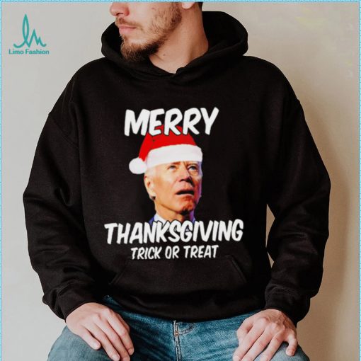 President Joe Biden Merry Thanksgiving trick or treat shirt