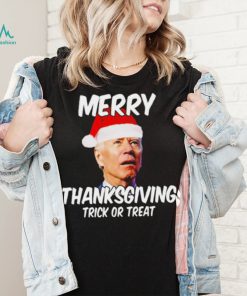 President Joe Biden Merry Thanksgiving trick or treat shirt