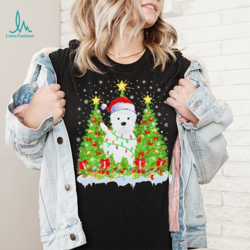 Puppy Westie Christmas Tree Dog Shirt