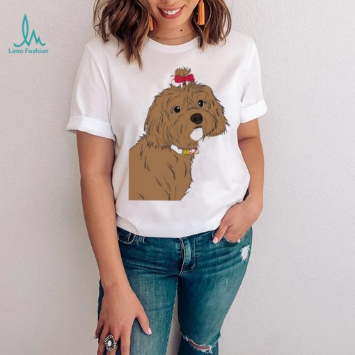 Puppy cute dog art shirt