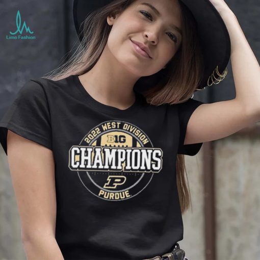 Purdue Boilermakers 2022 Big Ten West Division Champions Shirt