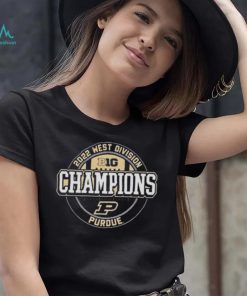 Purdue Football West Division Football 2022 Champions Shirt