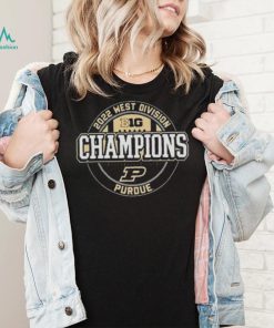 Purdue Football West Division Football 2022 Champions Shirt