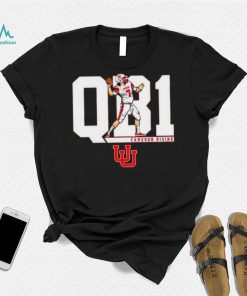 QB1 Cameron Rising Utah Utes Football Shirt