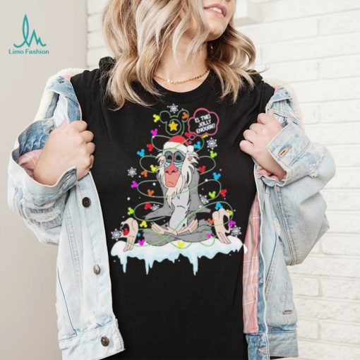 Rafiki Christmas Lights Shirt