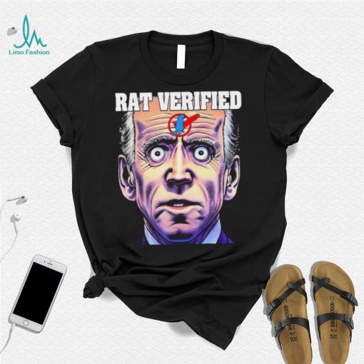 Rat Verified Anti Joe Biden Shirt