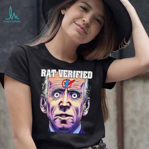 Rat Verified Anti Joe Biden Shirt