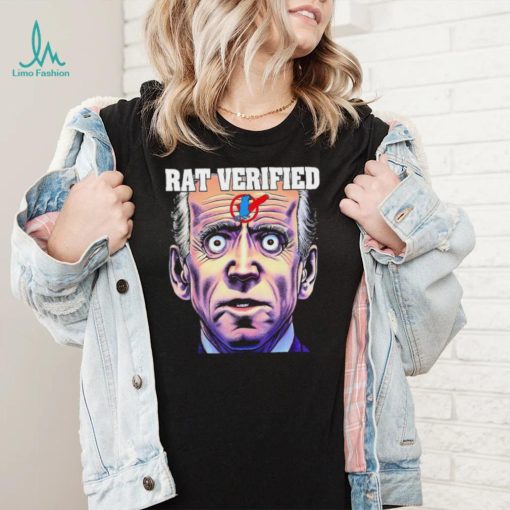 Rat Verified Anti Joe Biden Shirt