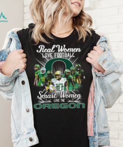 Real Women love football smart Women love the Oregon Ducks football logo shirt