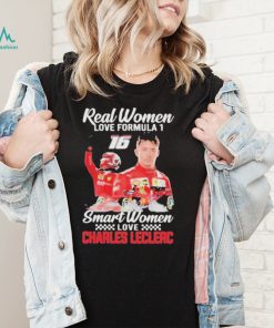 Real women love formula 1 16 smart women love Charles Leclerc t shirt2