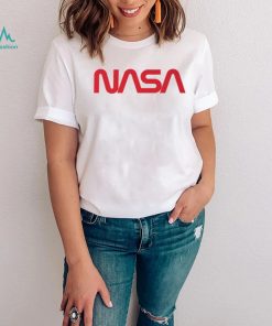 Red Big Logo Nasa T Shirt