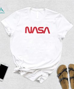 Red Big Logo Nasa T Shirt