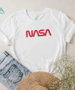 Red Big Logo Nasa T Shirt